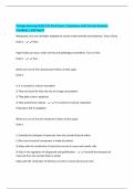 Portage learning NURS 231 Final Exam &vert; Questions with Correct Answers &lpar;Verified&rpar; &vert; 100 Pass&excl;&excl;&excl;