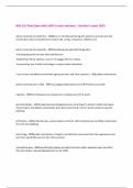 NSG 251 final Exam with 100&percnt; Correct Answers &vert; Verified &vert;Latest 2025
