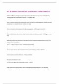 NST 10 - Midterm 1 Exam with 100&percnt; Correct Answers &vert; Verified &vert;Latest 2025