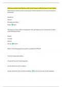 APhA Immunization Exam Questions with Correct Answers Verified by Experts&vert; Latest Update 