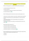 APhA Immunization Training Exam Questions with Correct Answers Verified by Experts&vert;  Latest Update
