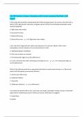 PSI FNP Practice 2 Exam &vert; Questions with Correct Answers &lpar;Verified&rpar; &vert; 100 Pass&excl;&excl;&excl;
