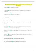 ITSS 3300 DATA & DATABASES Exam Questions with Correct Answers Verified by Experts&vert;  Latest Update
