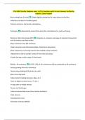 ITSS 3300 Timothy Stephens exam 1 UTD&vert; Questions with Correct Answers Verified by  Experts&vert; Latest Update