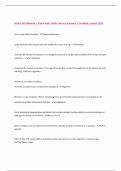 NURS 505 Module 1 Exam with 100&percnt; Correct Answers &vert; Verified &vert;Latest 2025