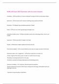 NURS 245 Exam 2025 Questions with Accurate Answers