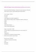 PACKAGE DEAL&colon;&colon;&colon; NURS 245  EXAMS 2025&sol;2026