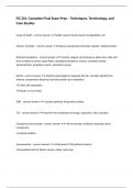 FIS 201&colon; Complete Final Exam Prep &ndash; Techniques&comma; Terminology&comma; and Case Studies