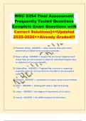 WGU D254 Final Assessment Frequently Tested Questions Complete Exam Questions with Correct Solutions&vert;&vert;<<Updated 2025-2026>>Already Graded&excl;&excl;&excl;