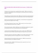 PNUR 101 FINAL STUDY GUIDE with 100&percnt; Correct Answers &vert; Verified &vert;Latest  2025 