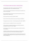 PPCT Test Review with 100&percnt; Correct Answers &vert; Verified &vert;Latest 2025