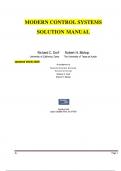 Solution Manual for Modern Control Systems&comma; 14th edition By Richard C&period; Dorf and Robert H&period; Bishop&period;pdf