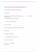 PSS Exam 1 with 100&percnt; Correct Answers &vert; Verified &vert;Latest 2025