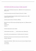 PSTAT EXAM 4 with 100&percnt; Correct Answers &vert; Verified &vert;Latest 2025 