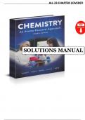 Solutions Manual for Chemistry&colon; An Atoms-Focused Approach &ndash; 4th Edition by &lpar;Gilbert&comma; 2025&rpar; &vert; All 23 Chapters Covered