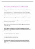 Raspberry Pi Exam 1 with 100&percnt; Correct Answers &vert; Verified &vert;Latest 2025