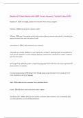 Raspberry Pi Exam Review with 100&percnt; Correct Answers &vert; Verified &vert;Latest 2025