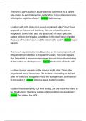 NR 464 Exam 3 Part 1&lpar; HIV&rpar; With complete verified solutions &lpar;Guaranteed Pass&rpar;