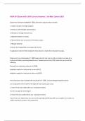 RISIA EPE Exam with 100&percnt; Correct Answers &vert; Verified &vert;Latest 2025 