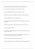RISIA Exam Prep with 100&percnt; Correct Answers &vert; Verified &vert;Latest 2025