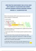 CRRN PRACTICE EXAM NEWEST 2025 ACTUAL EXAM  WITH COMPLETE 70 QUESTIONS AND CORRECT  DETAILED ANSWERS &lpar;VERIFIED ANSWERS&rpar; ALREADY  GRADED A&plus; &vert; GUARANTEED PASS