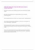 SCMT 364- Problem Set 17 Exam with 100&percnt; Correct Answers &vert;  Verified &vert;Latest 2025 