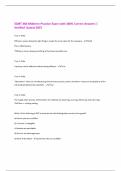 SCMT 364 Midterm Practice Exam with 100&percnt; Correct Answers &vert;  Verified &vert;Latest 2025 