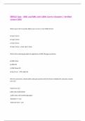 SER322 Quiz - JDBC and XML with 100&percnt; Correct Answers &vert; Verified  &vert;Latest 2025 