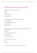 SITECORE Exam with 100&percnt; Correct Answers &vert; Verified &vert;Latest 2025 
