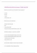 SITECORE Exam with 100&percnt; Correct Answers &vert; Verified &vert;Latest 2025 