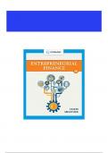 SOLUTION MANUAL For Entrepreneurial Finance&comma; 7th Edition by J&period; Chris Leach&comma; Ronald W&period; Melicher&comma; Verified Chapters 1 - 16&comma; Complete Newest Version With CAPSTONE CASES