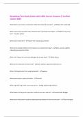 Woodshop Test Study Guide with 100&percnt; Correct Answers &vert; Verified  &vert;Latest 2025