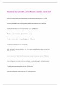 Woodshop Test with 100&percnt; Correct Answers &vert; Verified &vert;Latest 2025 