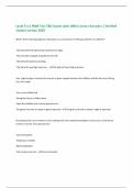 Level 3 3&period;1 PGM Test T&C Game with 100&percnt; Correct Answers &vert; Verified &vert;Latest version 2025