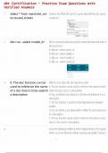 dbt Certification &ndash; Practice Exam Questions with Verified Answers