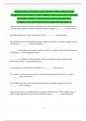 A&P 101 FINAL EXAM-ACTUAL EXAM-LATEST UPDATE 2025&vert; COMPLETE QUESTIONS WITH CORRECT DETAILED AND VERIFIED ANSWERS-MOSTLY TESTED QUESTIONS &vert; RATED 100&percnt; CORRECT&excl;&excl;GUARANTEED PASS&excl;&excl;ALREADY GRADED A&plus;