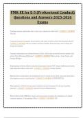 PMK-EE for E-5 &lpar;Professional Conduct&rpar; Questions and Answers 2025-2026 Exams 