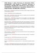 C784 Module 1&colon; Basic Numeracy & Calculation Skills- VOCABULARY&comma; C784 Module 2&colon; Fractions&comma; Decimals&comma; & Percentages- VOCABULARY&comma; C784 Module 3&colon; Basic Algebra- VOCABULARY&comma; C784 Module 4&colon; Descriptive Statistics for a Single Variable- VOCABULARY&comma; C784 Mod&period;&period;&period;