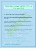 FAD2230 EXAM 1 FSU 2025 QUESTIONS AND ANSWERS