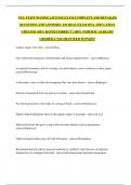 NYS  STATE WAXING LICENSE EXAM &vert;COMPLETE AND DETAILED QUESTIONS AND ANSWERS &vert; 254 REAL EXAM QNA &vert; 2025 LATEST UPDATED 100&percnt; RATED CORRECT &vert; 100&percnt; VERFIED &vert; ALREADY GRADED A&plus;&vert;GUARANTEED TO PASS&excl;&excl;