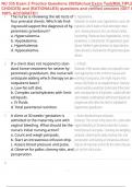 NU 335 Exam 2 Practice Questions 2025&vert;Actual Exam Test&lpar;MULTIPLE CHOICES&rpar; and &lpar;RATIONALES&rpar; questions and verified answers &vert;GET IT 100&percnt; ACCURATE&excl;&excl;