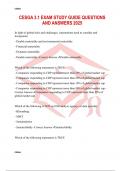 CESGA 3&period;1 EXAM STUDY GUIDE QUESTIONS AND ANSWERS 2025