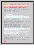 RN VATI COMPREHENSIVE PREDICTOR 2025 REAL  EXAM 180 QUESTIONS AND CORRECT ANSWERS&sol;  VATI RN COMPREHENSIVE PREDICTOR 2025 