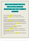 IBEC STATE BOARD PRACTICE TEST ACTUAL 2025&sol;2026 QUESTIONS AND 100&percnt; CORRECT ANSWERS