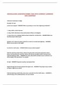 GEORGIA DDS LEARNERS PERMIT TEST WITH CORRECT ANSWERS 100&percnt; VERIFIED&excl;&excl;