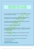 HDFS 1500 EXAM 1 USU 2025 QUESTIONS AND ANSWERS