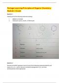 Portage Learning Chem 219 Principles of Organic Chemistry Module 2 Exam