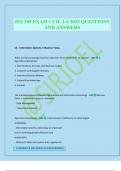 IST 305 EXAM 1 CH&period; 1-4 2025 QUESTIONS AND ANSWERS