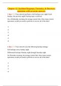  Chapter 18 &ndash; Incident Response&comma; Forensics&comma; & Recovery &ndash; Verified Exam Questions and Answers