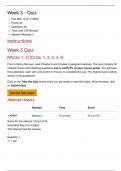 Ashford University HCA 340 &vert; Weekly quizzes 1 to 5 including final exam - HCA340- Managing in Health & Human Services &lpar; BTE2417A&rpar; 100&percnt; graded A&period; 